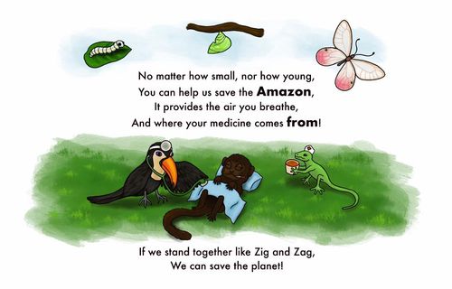 Zig and Zag Adventure Scene - Page 25 Illustration